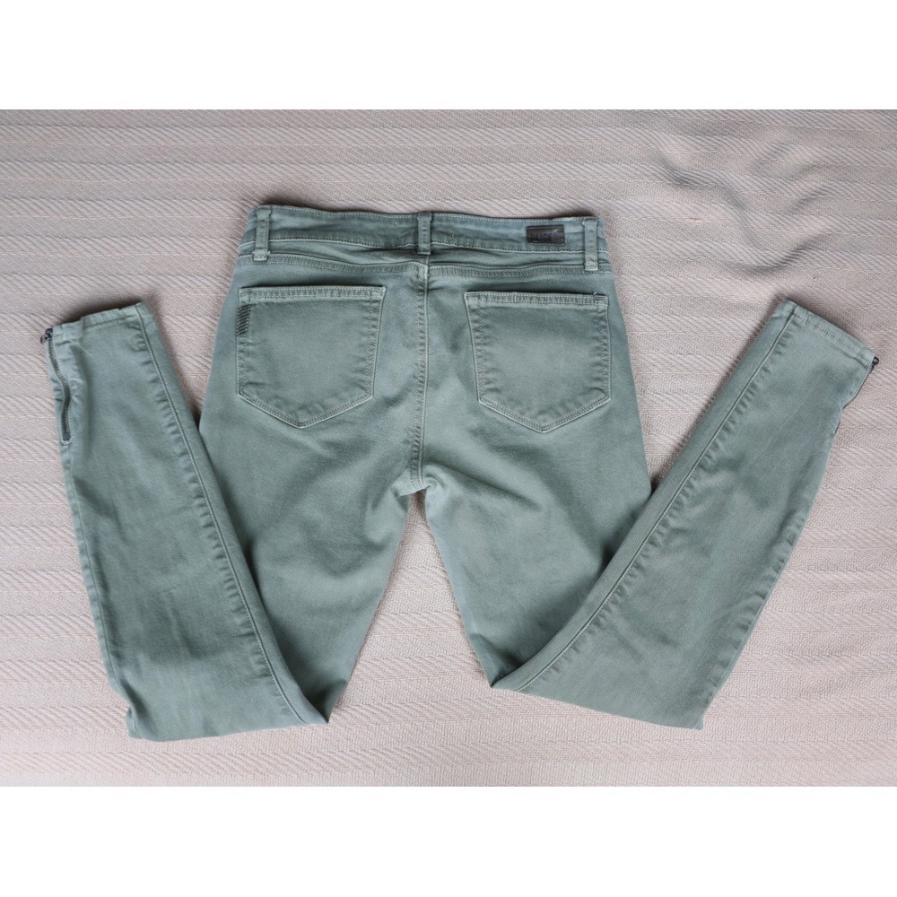 PAIGE Green Ankle & Cropped Jeans